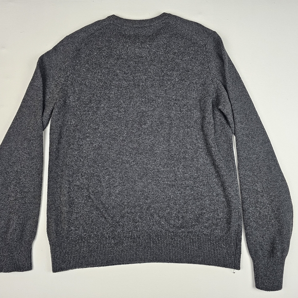 Banana Republic Merino Wool Gray Sweater, Men's Large - Picture 3 of 4